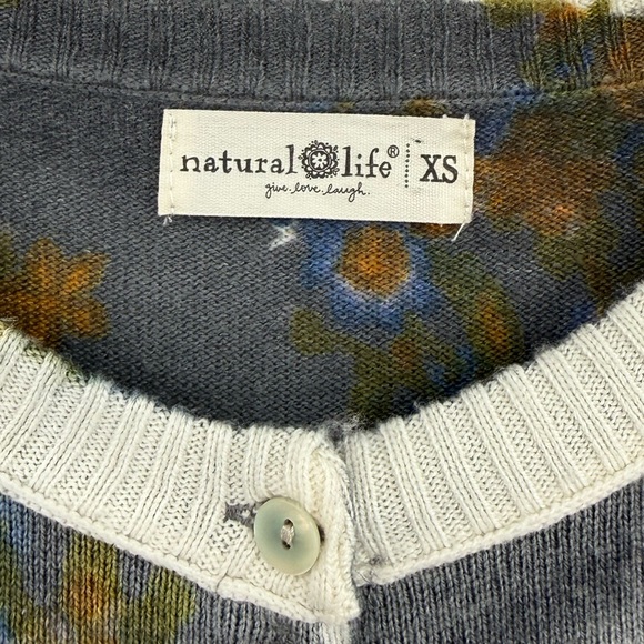 Natural Life Your Everything Cardigan Sweater | English Garden Charcoal | XS - Picture 7 of 8